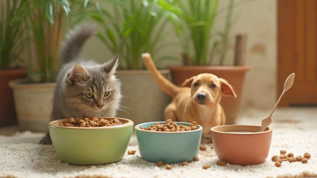 bamboo pet feeding bowls considerations