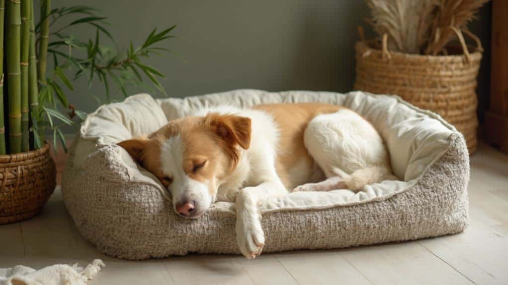 eco friendly dog bed selection