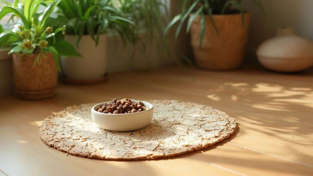 eco friendly pet food mats