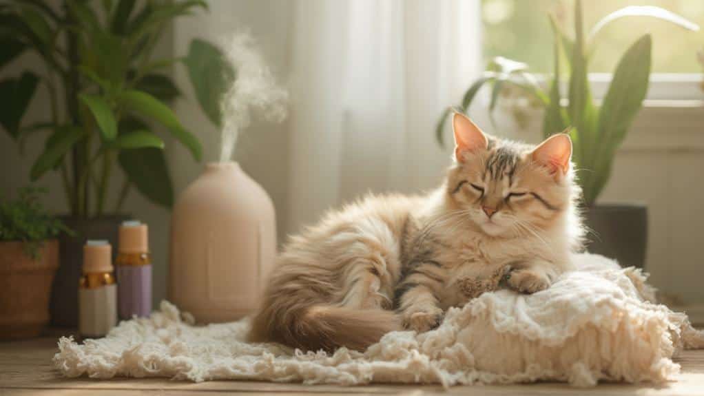 selecting effective cat calming