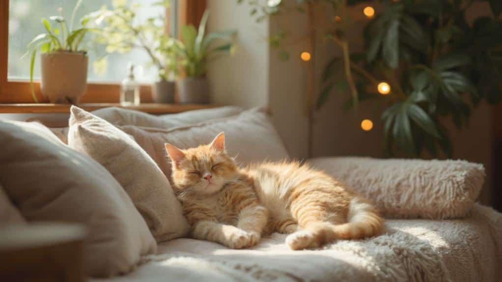 calming atmosphere for relaxation