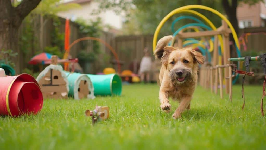 homemade agility training obstacles