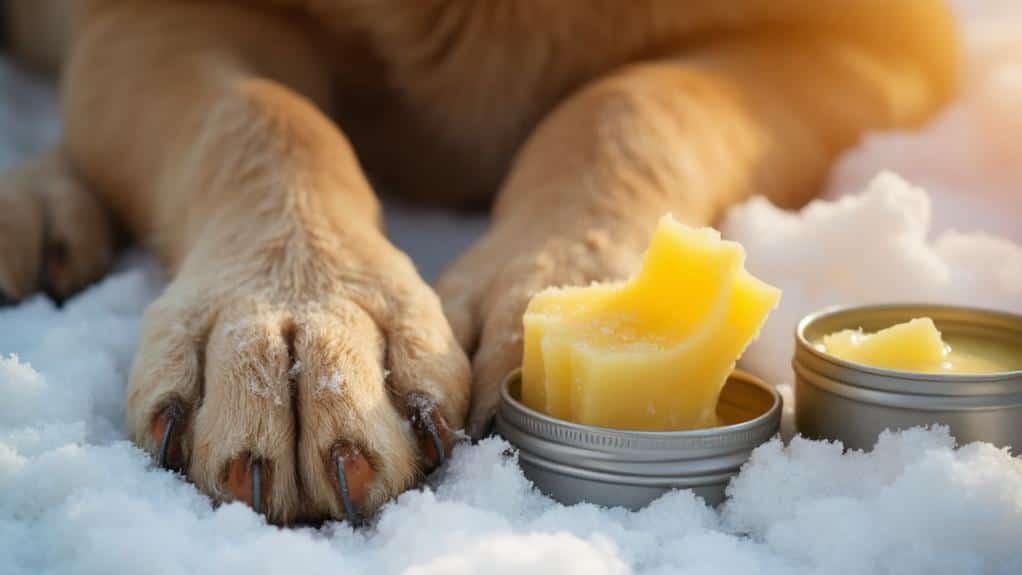 homemade pet paw care