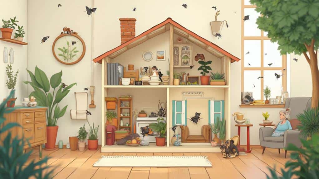 household pests and dangers