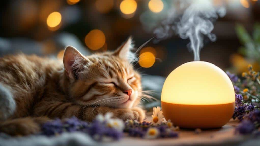 pet relaxation with essential oils
