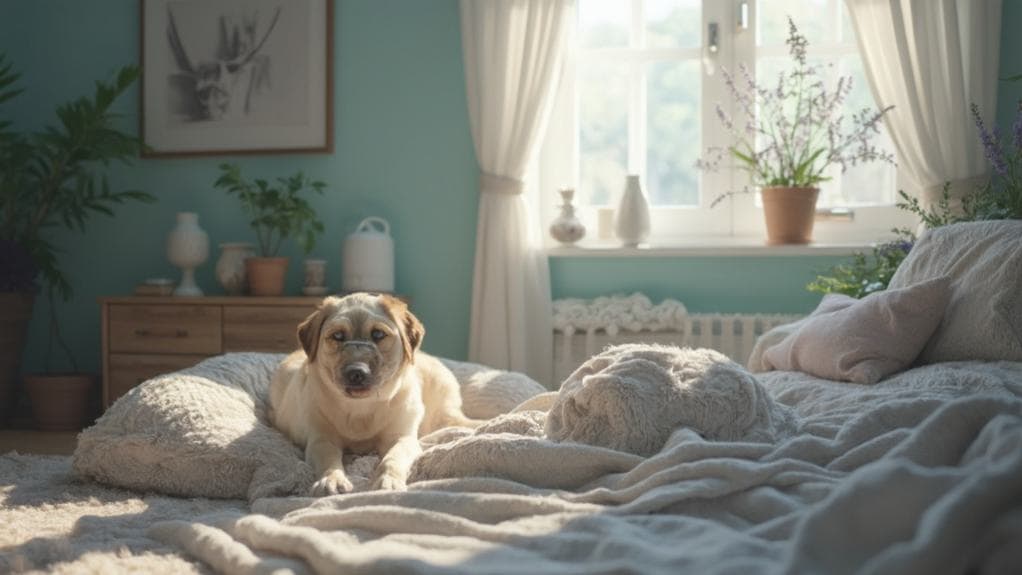 soothing surroundings for relaxation