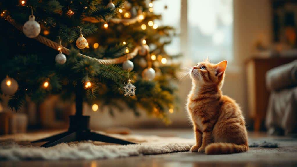 stabilizing holiday tree safety