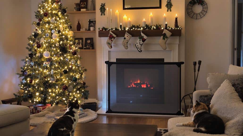 stylish home with pets