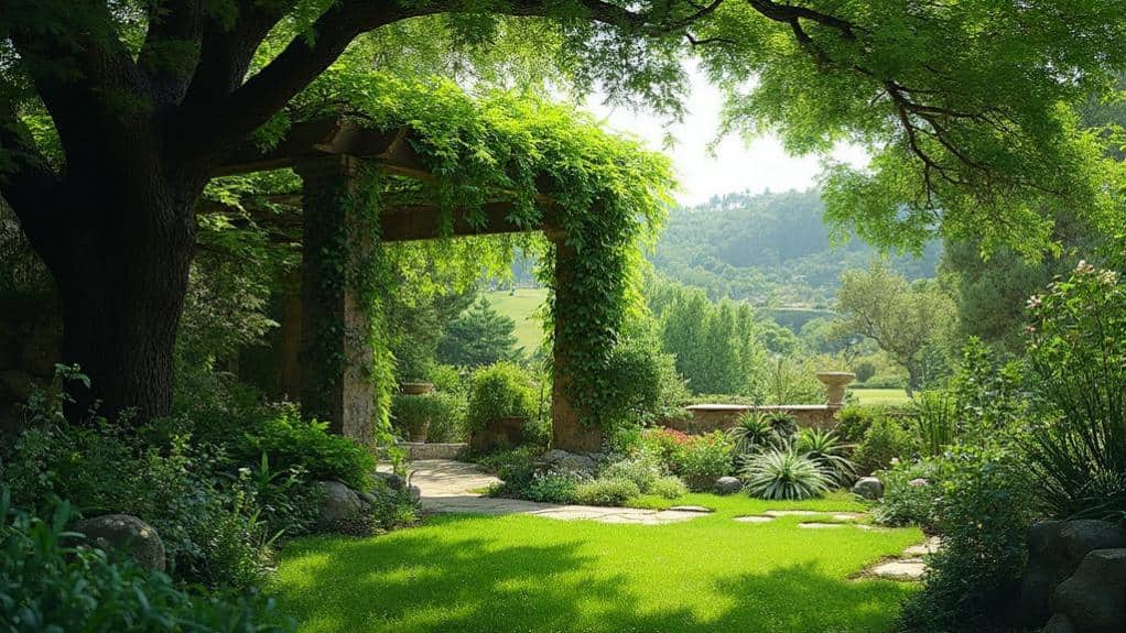 temperature regulating landscape design