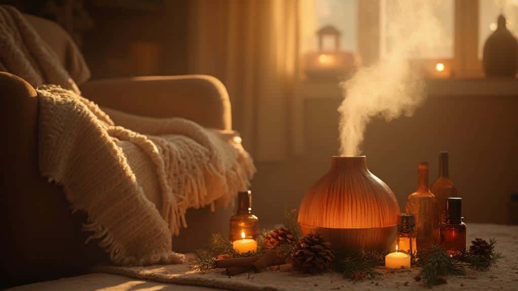 warm winter ambiance creation