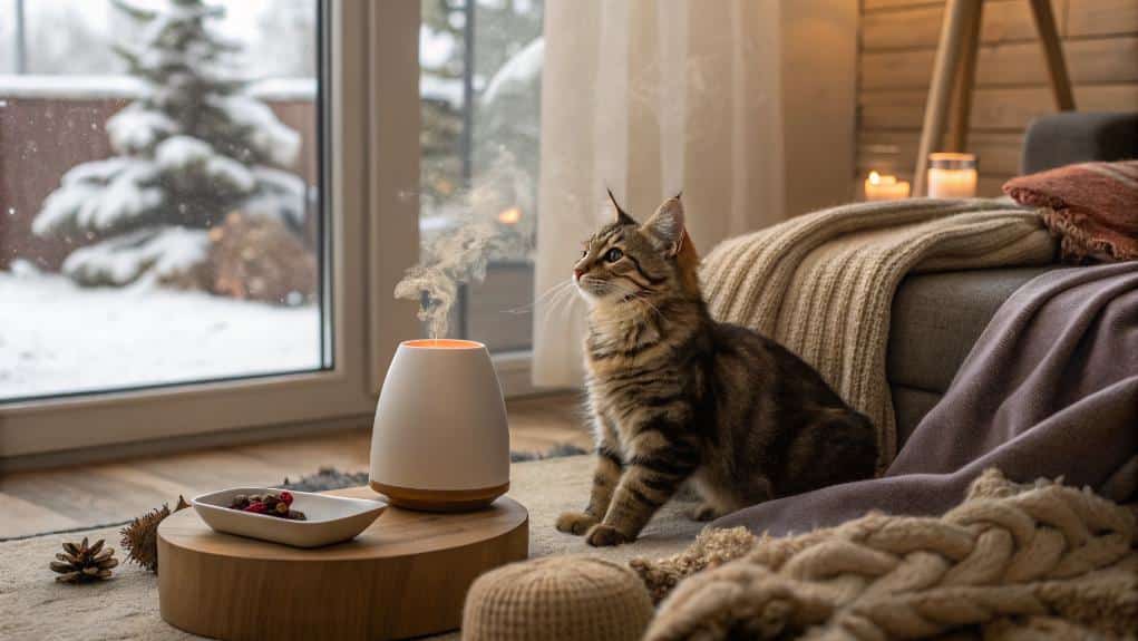 aromatherapy distress indicators observed