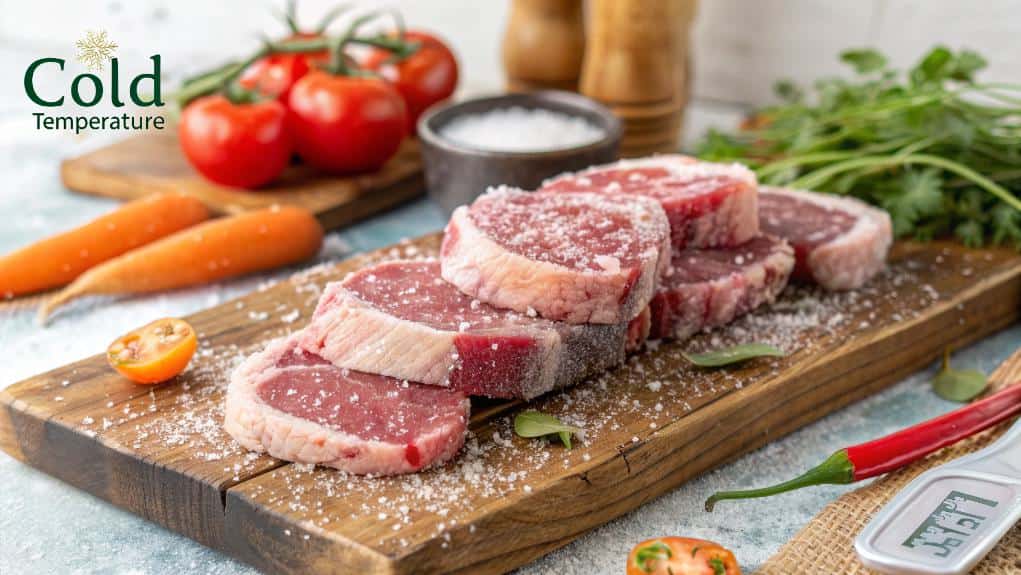 raw food temperature effects