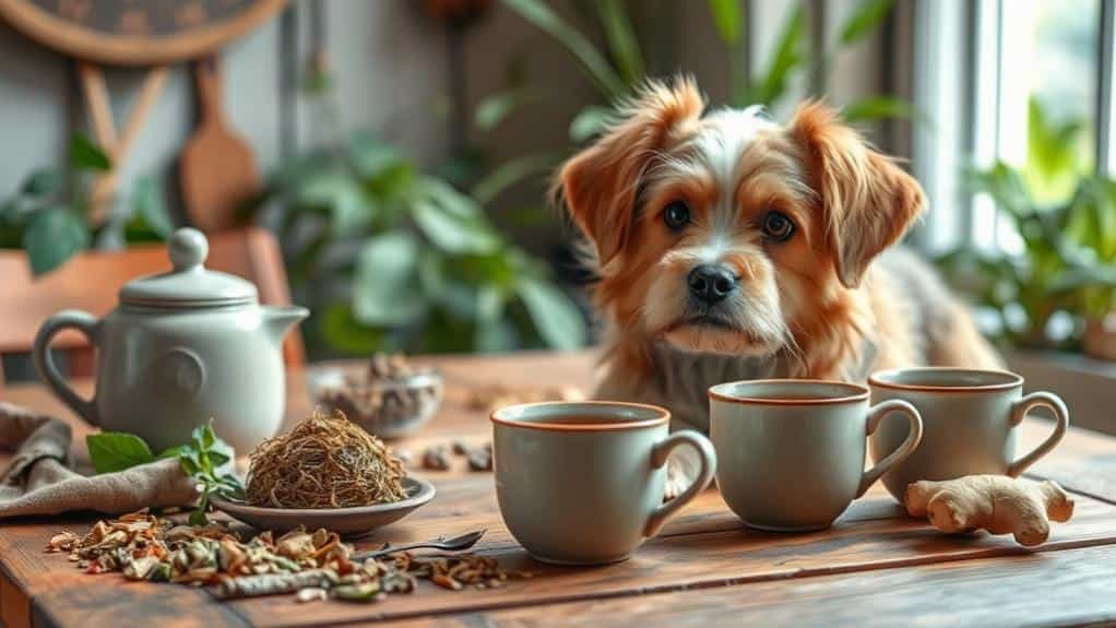 herbal teas promote pet wellness