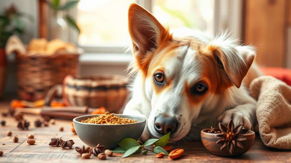 spices promoting pet digestion