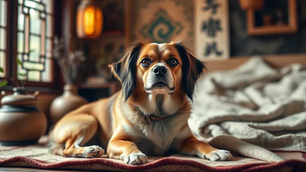 winter pet health balance