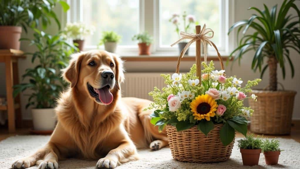 pet safe holiday blooms