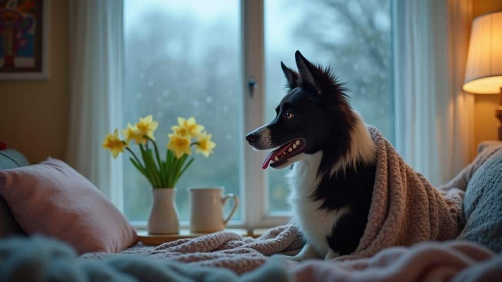 pet storm anxiety signs