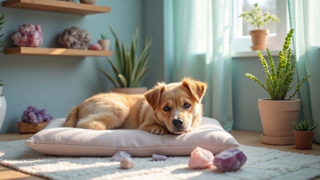 choose pet crystal healing