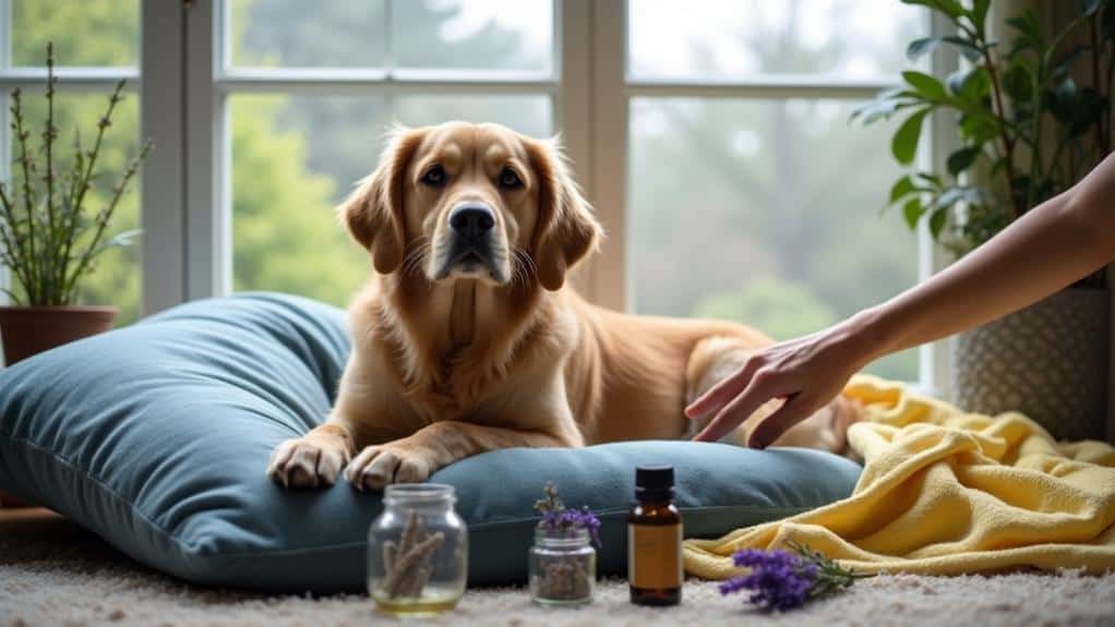 recognize pet storm anxiety
