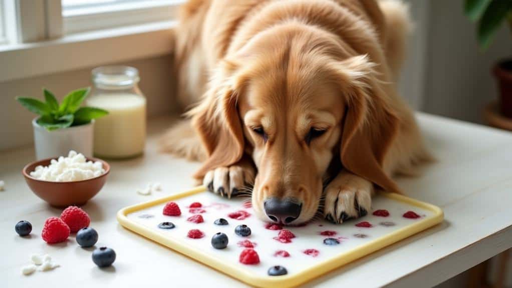 coconut berry frozen treats