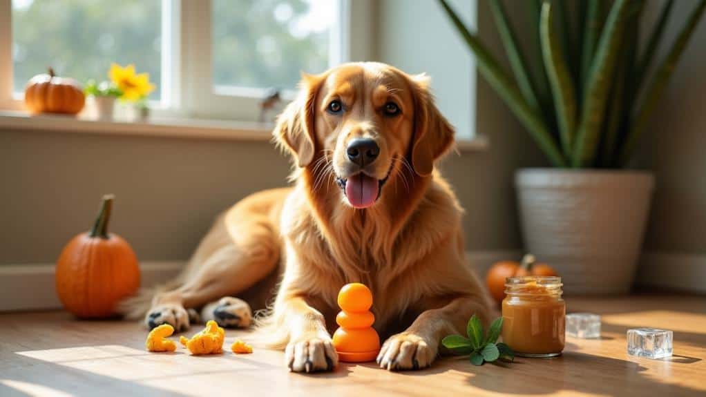 peanut butter pumpkin treats