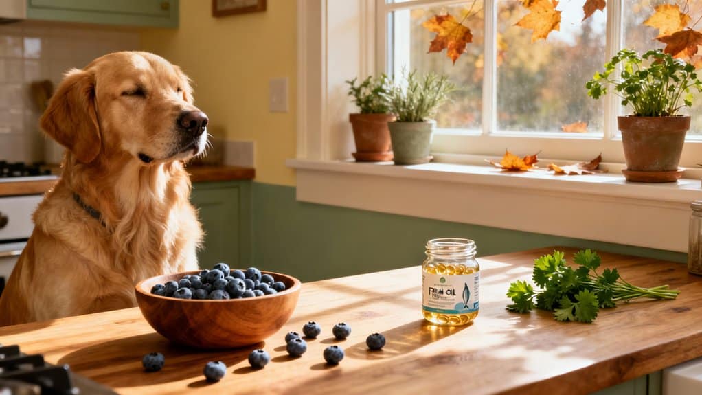 blueberries boost canine health