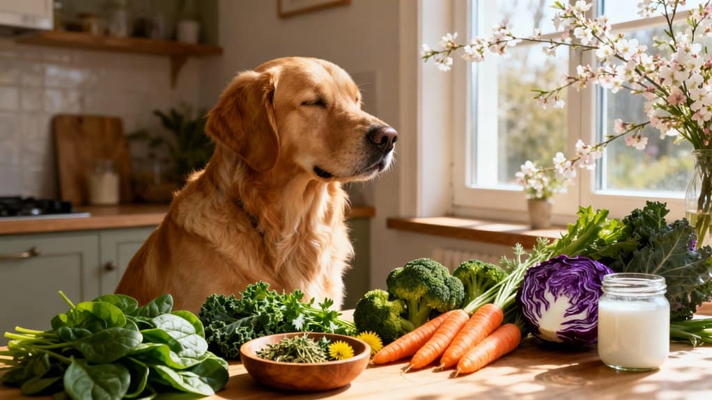 detoxifying vegetables for dogs