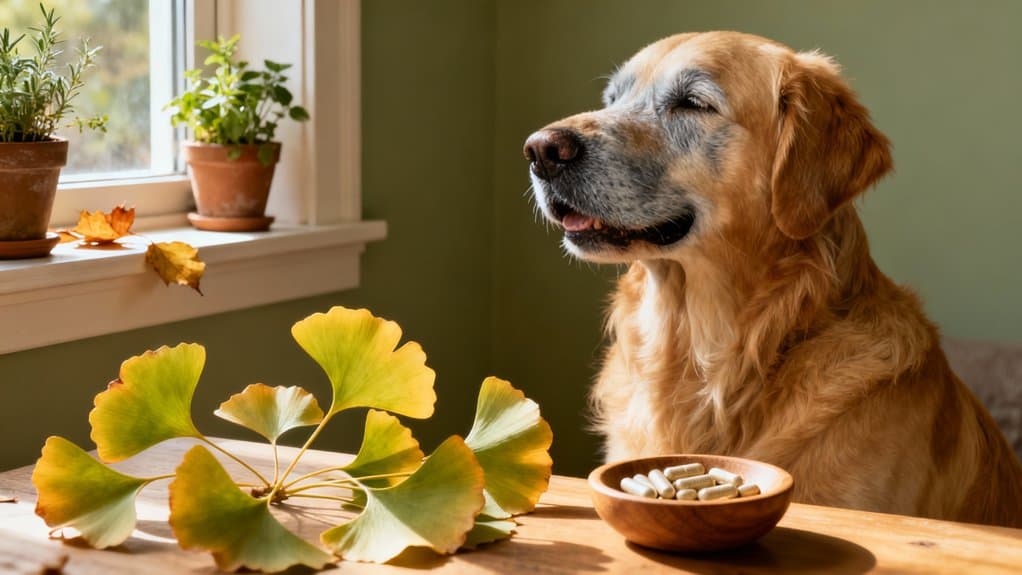 ginkgo biloba enhances canine cognition