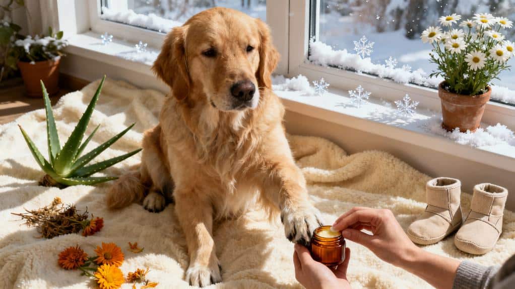 healthy winter paw care