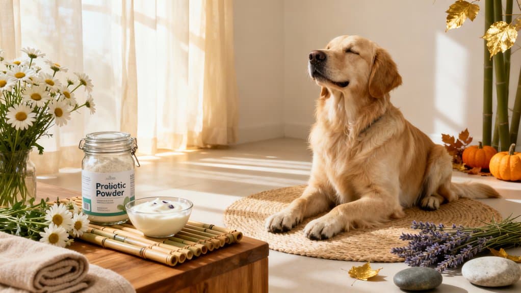 probiotics alleviate dog anxiety
